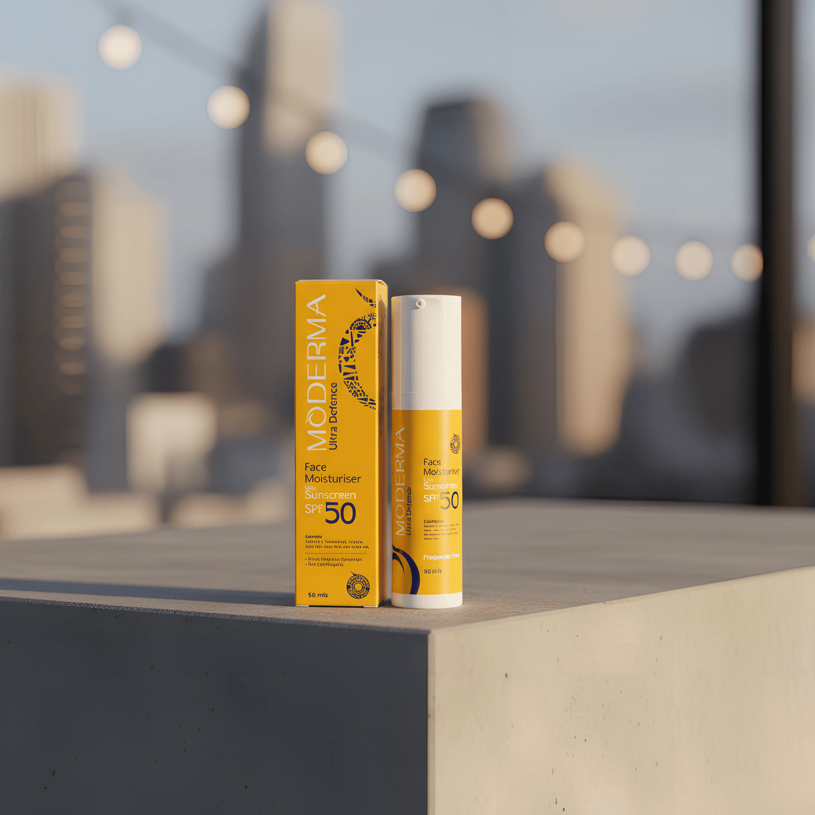 Defence Face Moisturizer with SPF 50 - MODERMA SKINCARE